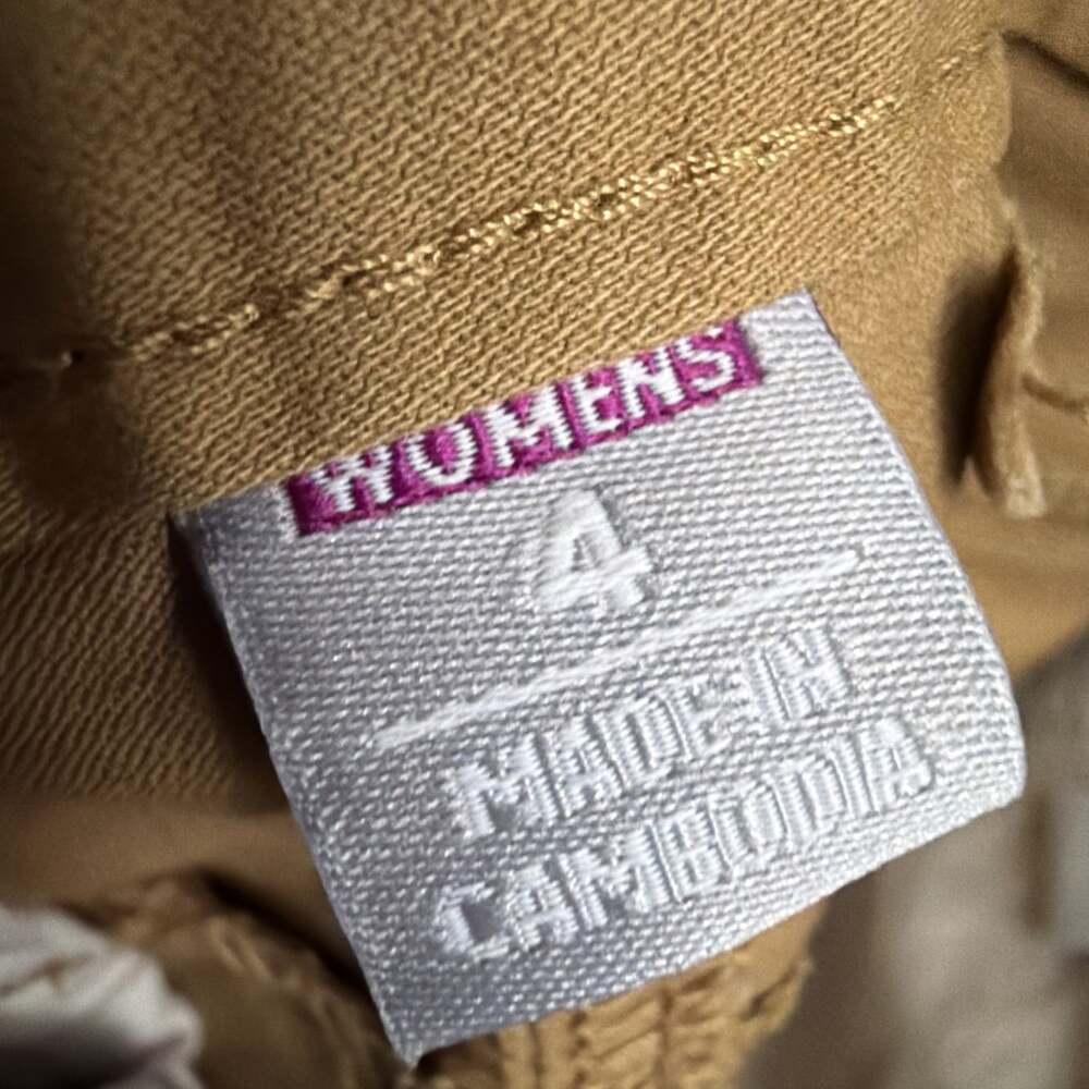 Stio Women's Size 4 Rivet Twill Double Knee Carpenter Slim Leg Pants - Picture 10 of 16